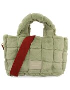 Gioseppo Geanta crossbody pufoasa - Verde