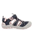 Gioseppo Sandale cu velcro si decupaje Mazatlan 27603 - Roz pal/Bleumarin