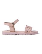 Gioseppo Sandale din piele cu margele Mahiu - Roz pastel