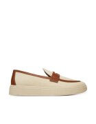 Giuseppe Zanotti Mocasini barbatesti - material textil - bej/maro