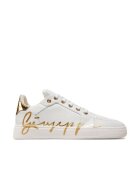 Giuseppe Zanotti Pantofi sport barbati 303642426 - Piele naturala - Alb - Alb