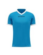 Givova Tricou sport copii Revolution - Albastru Royal / Alb - 110-122 CM