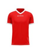 Givova Tricou sport copii Revolution - Rosu / Alb - 110-122 CM