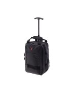 Gladiator Rucsac cu role - pentru Wizz Air/Ryanair - - Polar - MG 3958 - 14' - Negru