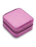 Glanzstuecke Muenchen Cutie de bijuterii din catifea cu fermoar - Violet
