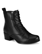 Go Soft Botine dama piele naturala - negru -