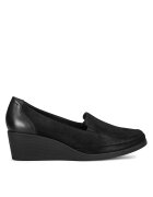 Go Soft dama piele naturala - negru - Negru