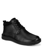 Go Soft Ghete barbati FIZA-01 MI18 - piele naturala - negru
