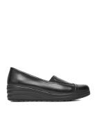 Go Soft Mocasini dama piele naturala - Negru