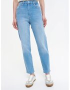 GreenPoint Blugi cu aspect decolorat - Albastru deschis