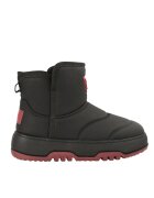 Gryxx Ghete sport - dama - 623D82-8R10 negru - piele ecologica Negru - Piele ecologica - Negru