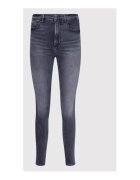 Guess Blugi skinny uni cu talie inalta