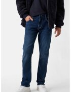 Guess Blugi slim fit - Albastru inchis