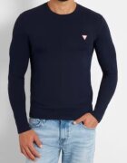 Guess Bluza cu logo discret -