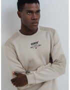 Guess Bluza de trening slim fit cu logo - Grej