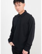 Guess Bluza polo regular fit - Negru
