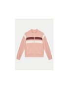 Guess Bluzon cu fermoar si insertii contrastante