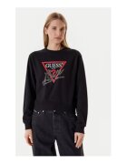 Guess Bluzon din amestec de bumbac cu imprimeu logo