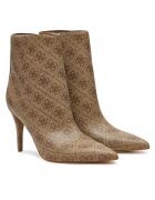 Guess Botine dama FLFSK2 FAL10 - Piele ecologica - Maro