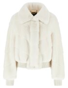 GUESS BY MARCIANO Geaca dama blana artificiala - alb