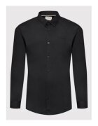 Guess Camasa cu guler ascutit - Negru