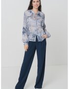 Guess Camasa cu imprimeu grafic - Albastru inchis/Albastru prafuit