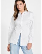 Guess Camasa cu model uni si talie ajustabila - Alb