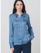 Guess Camasa slim fit cu model monograma - Albastru inchis