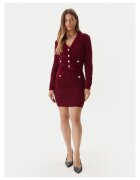 Guess Cardigan dama rosu - pulover tricotat