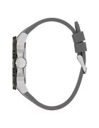 Guess Ceas barbatesc CONTENDER - Quartz - curea silicon gri - rezistenta apa 5 ATM - 46mm