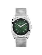 Guess Ceas barbatesc GW0794G1 quartz otel argintiu 42mm