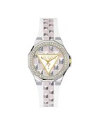 Guess Ceas de dama GW0834L1 - carcasa 38 mm - curea din silicon - 3 ATM