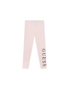 Guess Colanti cu logo si elastica - Roz