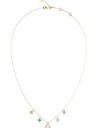 Guess Colier cu pandantive cu zirconia - Multicolor