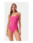 Guess Costum de baie intreg - roz aprins