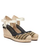 Guess Espadrile dama negru - tesatura -