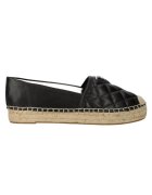 Guess Espadrile Piele naturala - Negru - Negru