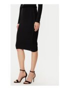 Guess Fusta midi din jerseu cu aspect striat