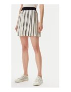 Guess Fusta plisata mini cu banda cu logo