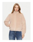 Guess Geaca matlasata cu aspect catifelat