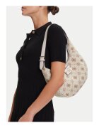 Guess Geanta dama Neda OFF WHITE - material textil - dimensiuni universale