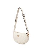 Guess Geanta dama Valla Mini - ecologica - alb - 22cm