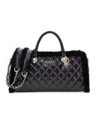 Guess Geanta de umar cu aspect matlasat - Negru