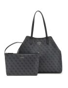 Guess Geanta shopper cu imprimeu logo Erica - Negru
