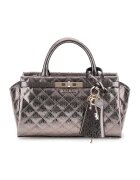 Guess Geanta tote de piele ecologica cu monograma - Negru