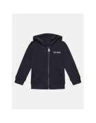 Guess Hanorac copii bleumarin - cu fermoar - gluga -