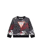 Guess Hanorac copii cu logo - gri -