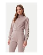 Guess Hanorac crop cu fermoar