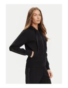 Guess Hanorac de dama - 48% poliester - 42% viscoza - 10% elastan - Negru