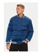 Guess Jacheta bomber cu print logo